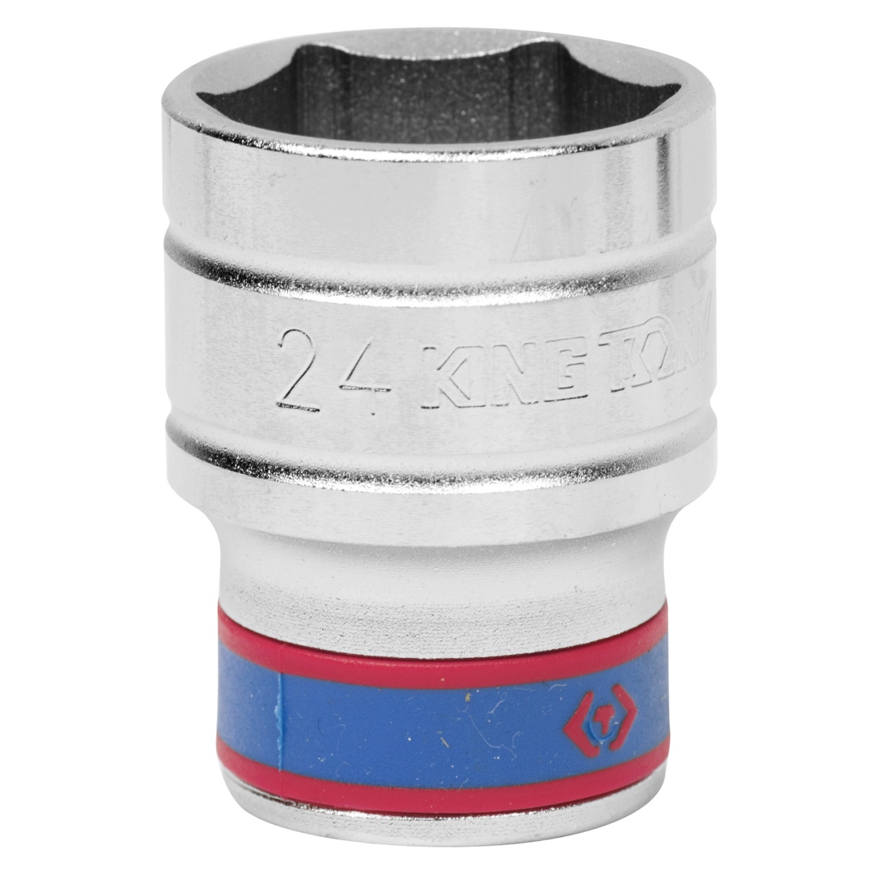 Головка торцевая стандартная шестигранная 1/2", 24 мм KING TONY 433524M