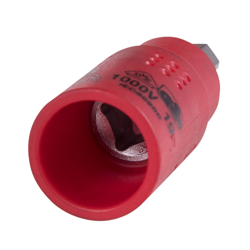 Насадка (бита) торцевая диэлектрическая 1/4", HEX, 4 мм, L = 54 мм KING TONY 2035VE04