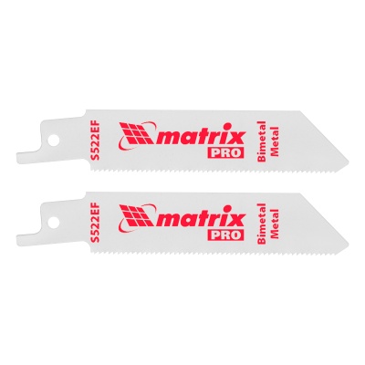 Пилки для сабельной пилы S522EF, 2 предмета MATRIX 782008