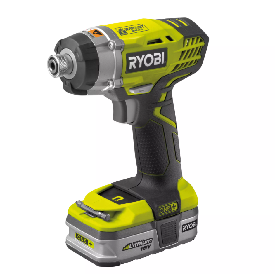 Аккумуляторный шуруповерт ONE+,18 В, без аккумулятора и ЗУ RYOBI RID1801M