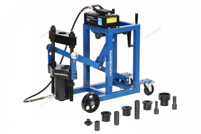 Выпрессовщик шкворней гидравлический, на тележке, с пневмоприводом, 75 т NORDBERG N31PE76A