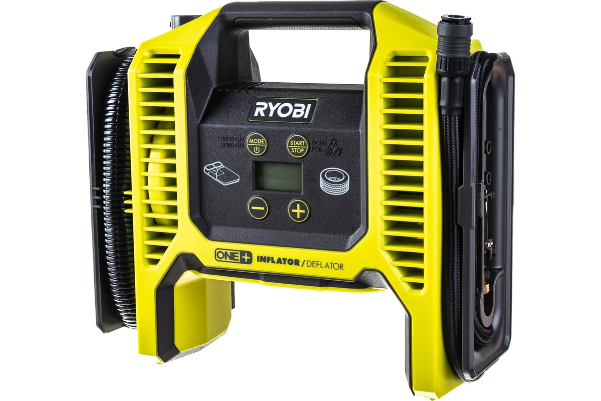 Компрессор автомобильный, аккумуляторный ONE+,18В RYOBI R18MI-0