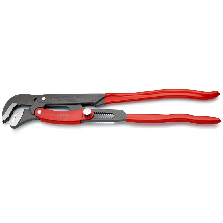 Ключ газовый с изогнутыми губками №2, быстрозажимной механизм KNIPEX KN-8361020