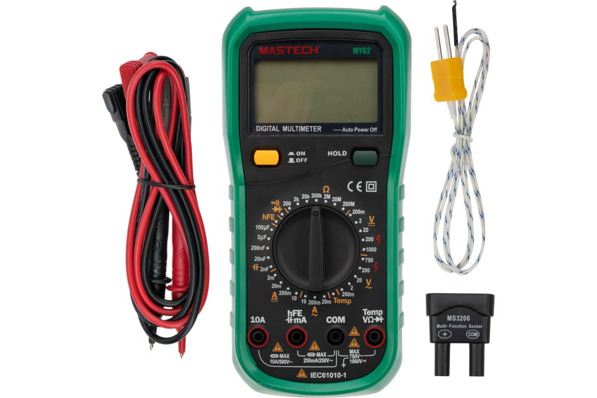 Мультиметр цифровой MASTECH MY62