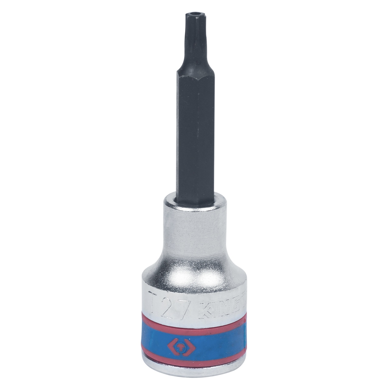 Насадка (бита) торцевая 1/2", Torx, T27, L = 80 мм, с отверстием KING TONY 403727
