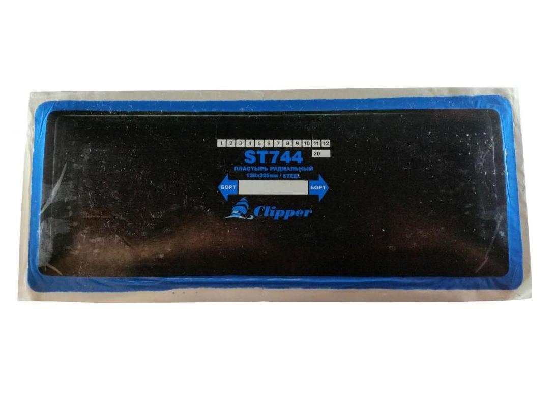 Заплата радиальная 125х330 мм, стальной корд CLIPPER ST744