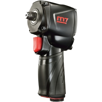 Гайковерт пневматический ударный 1/2", 610 Нм, укороченный MIGHTY SEVEN NC-4630Q