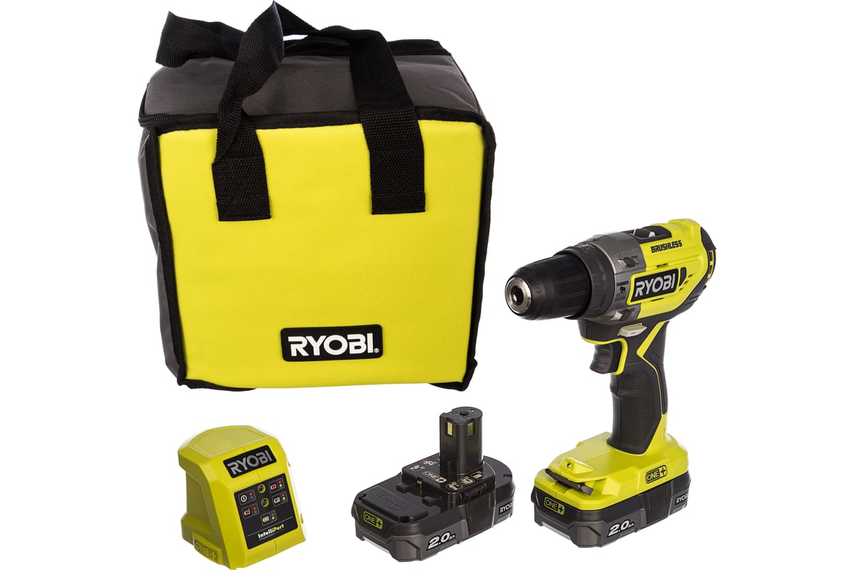 Аккумуляторная дрель-шуруповерт, ударная, ONE+,18В RYOBI R18PD5-220S