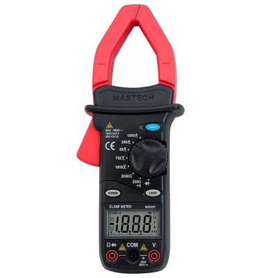 Клещи токоизмерительные AC/DC MASTECH MS 2001