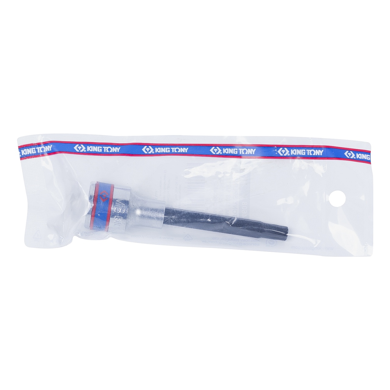 Насадка (бита) торцевая 1/2", Spline, M8, L = 100 мм KING TONY 404608