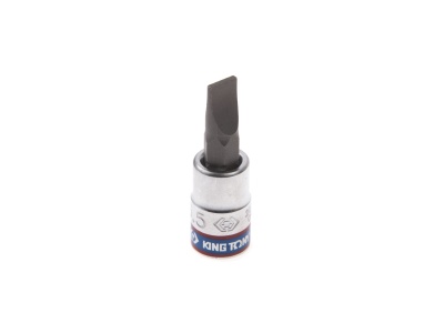 Насадка (бита) торцевая 1/4", Slotted, 6,5х1,2 мм, L = 37 мм  KING TONY 203265