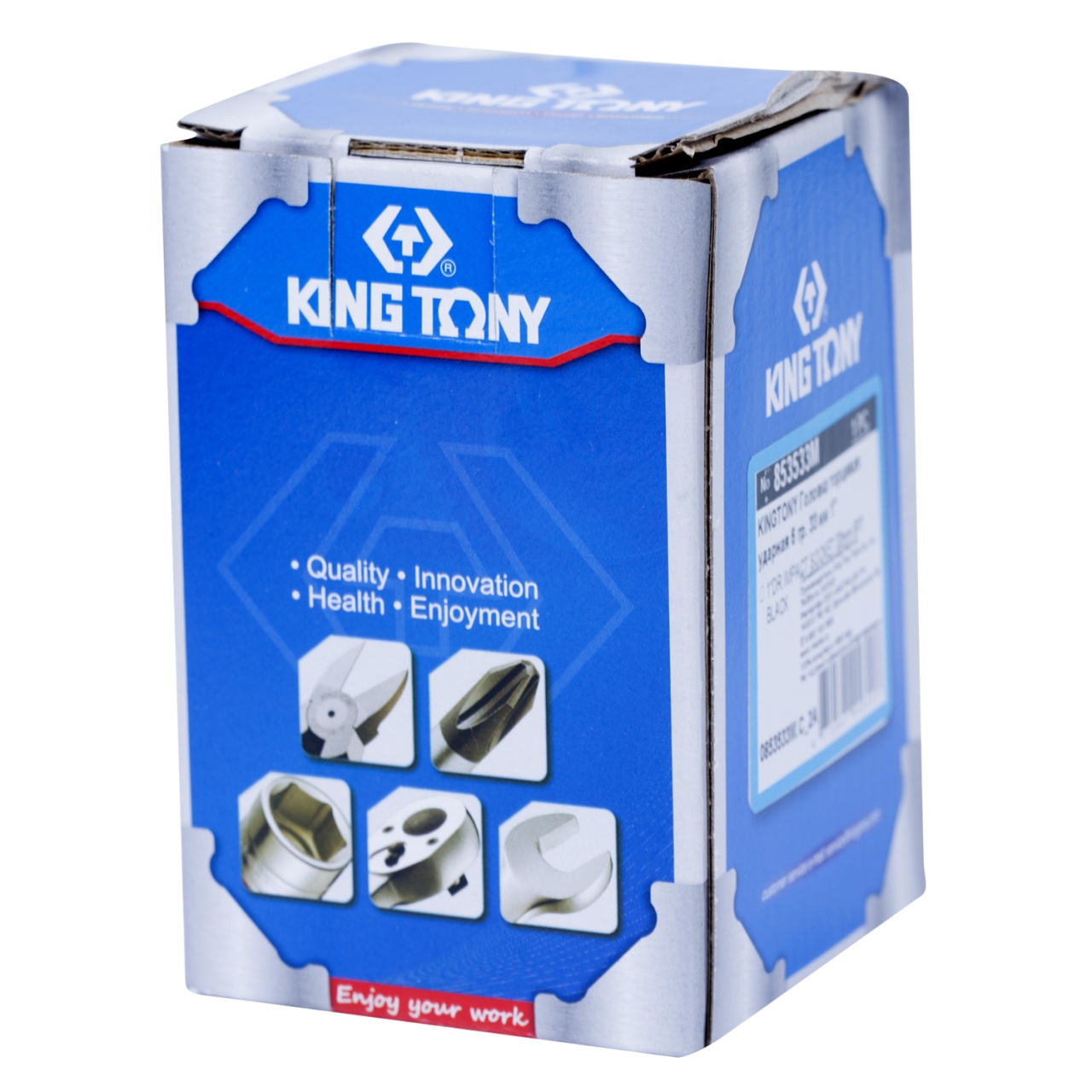 Головка торцевая ударная шестигранная 1", 33 мм KING TONY 853533M