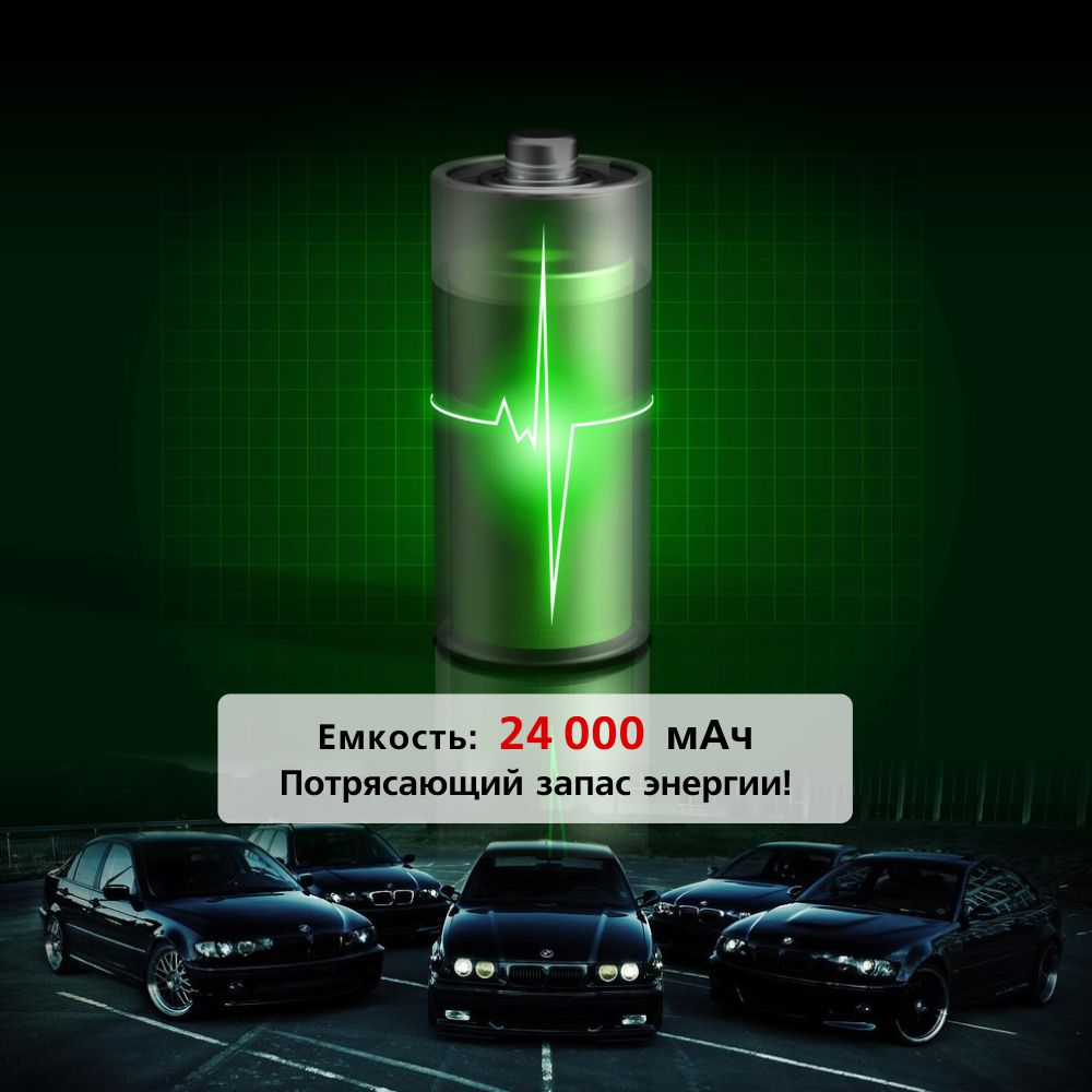 Устройство пуско-зарядное, автономное, портативное, 1000 А ICARTOOL IC-JSL24