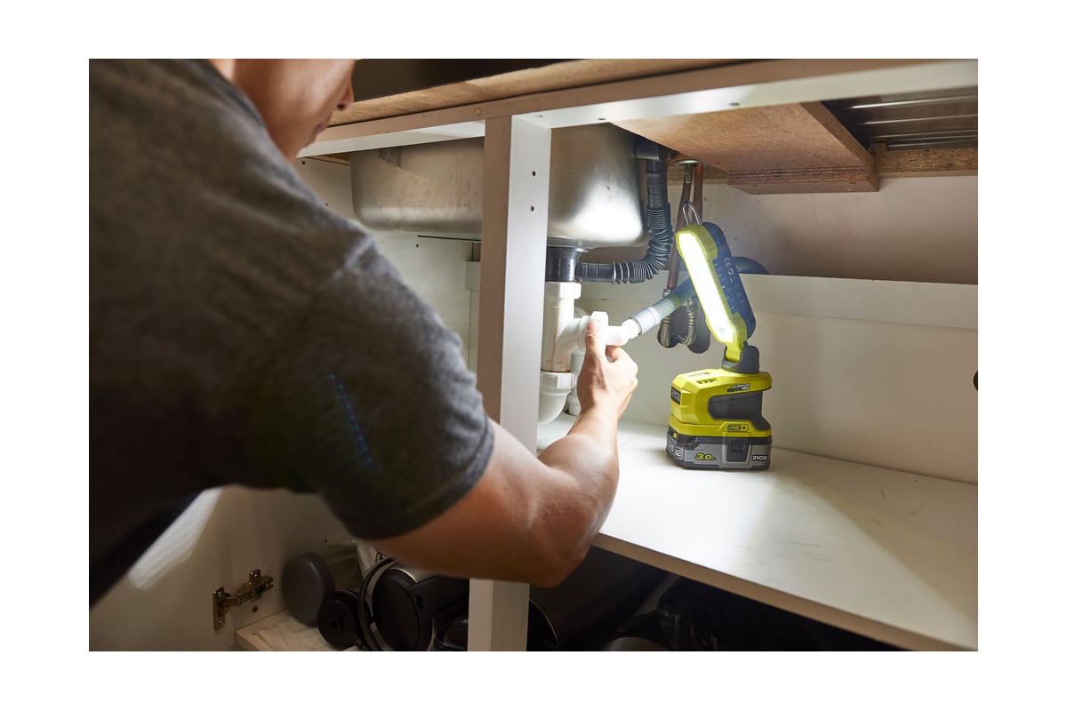 Фонарь светодиодный, акккумуляторный, ONE+,18В RYOBI R18ALP-0