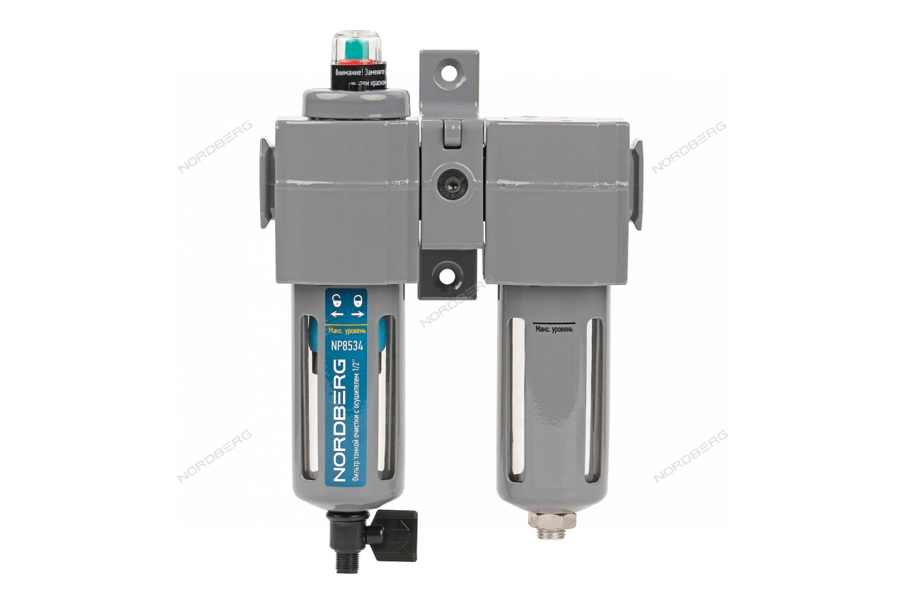 Фильтр влагомаслоотделитель и осушитель 1/2" PRO NORDBERG NP8534