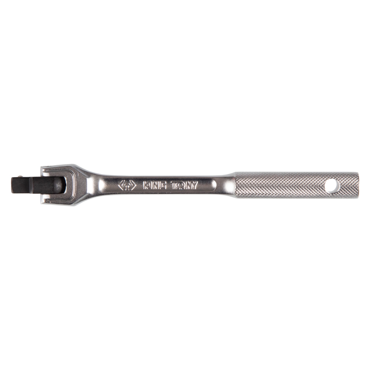 Вороток 3/8", 200 мм, с шарниром KING TONY 3453-08F