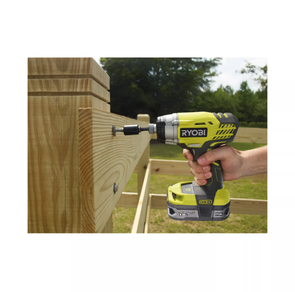 Аккумуляторный шуруповерт ONE+,18 В, без аккумулятора и ЗУ RYOBI RID1801M