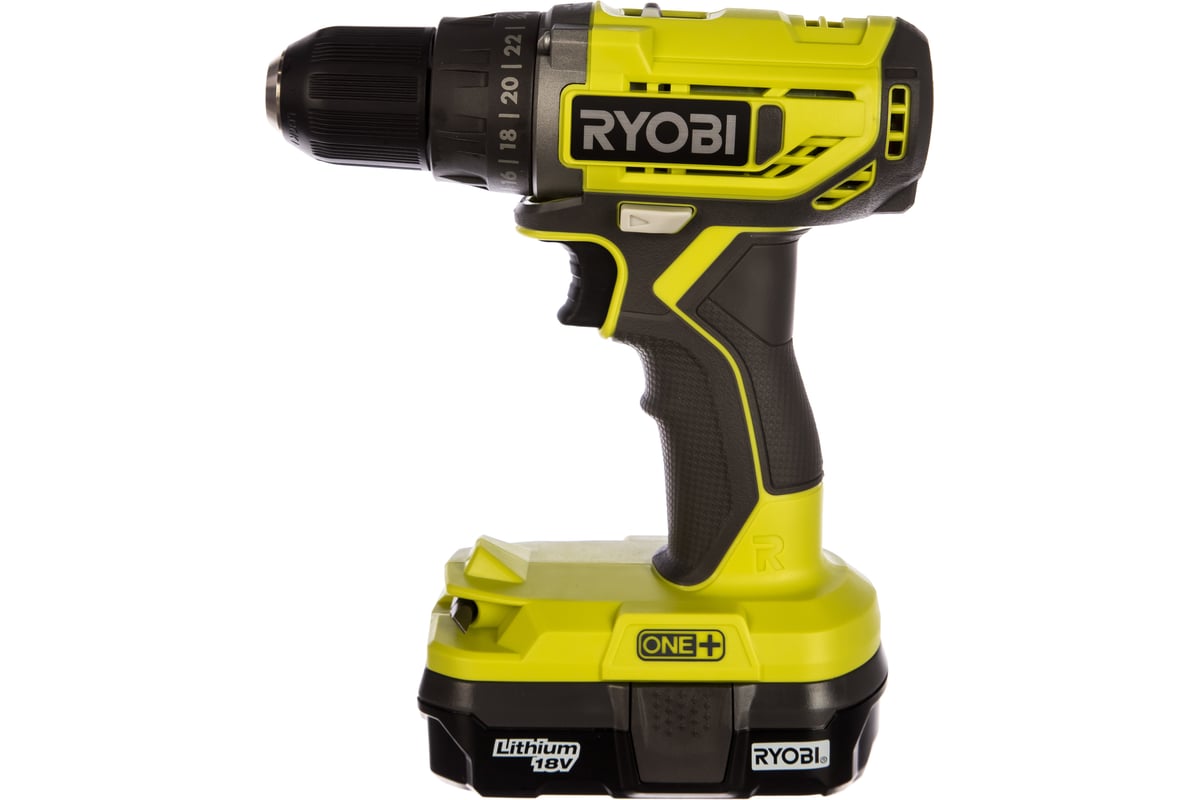 Аккумуляторная дрель-шуруповерт ONE+,18В RYOBI R18DD2-213S