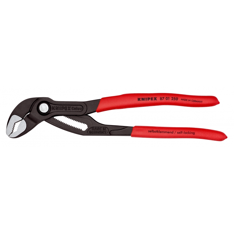 Захват переставной 250 мм, Cobra®, быстрозажимной механизм KNIPEX KN-8701250SB