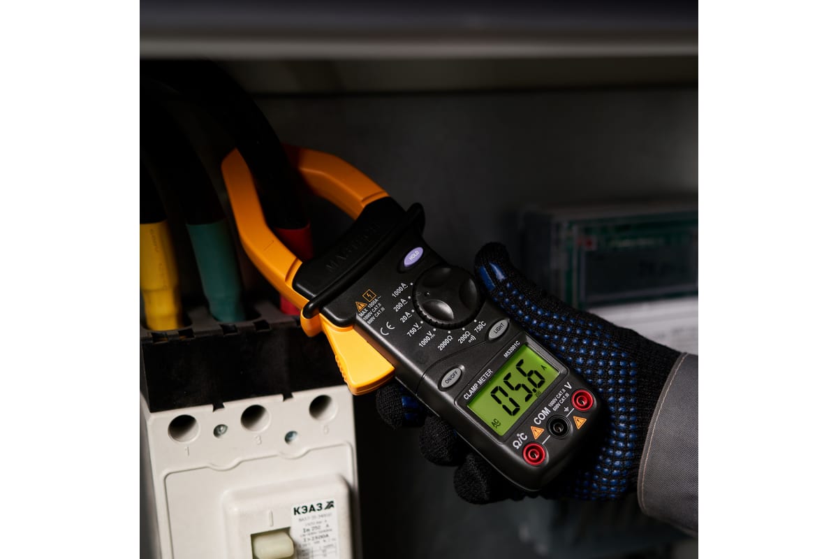 Клещи токоизмерительные AC/DC MASTECH MS 2001C