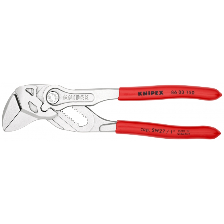 Захват-ключ переставной 150 мм, 0-27 мм, быстрозажимной механизм KNIPEX KN-8603150
