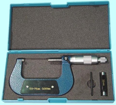 Микрометр гладкий МК-75, 0,001 мм CNIC 23455