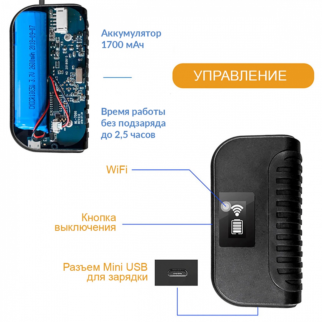 Видеоэндоскоп, 12 мм ICARTOOL IC-V109