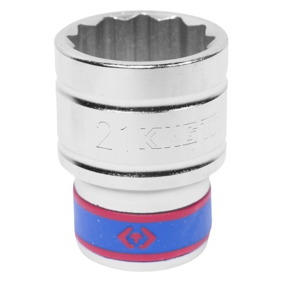 Головка торцевая стандартная двенадцатигранная 1/2", 21 мм KING TONY 433021M