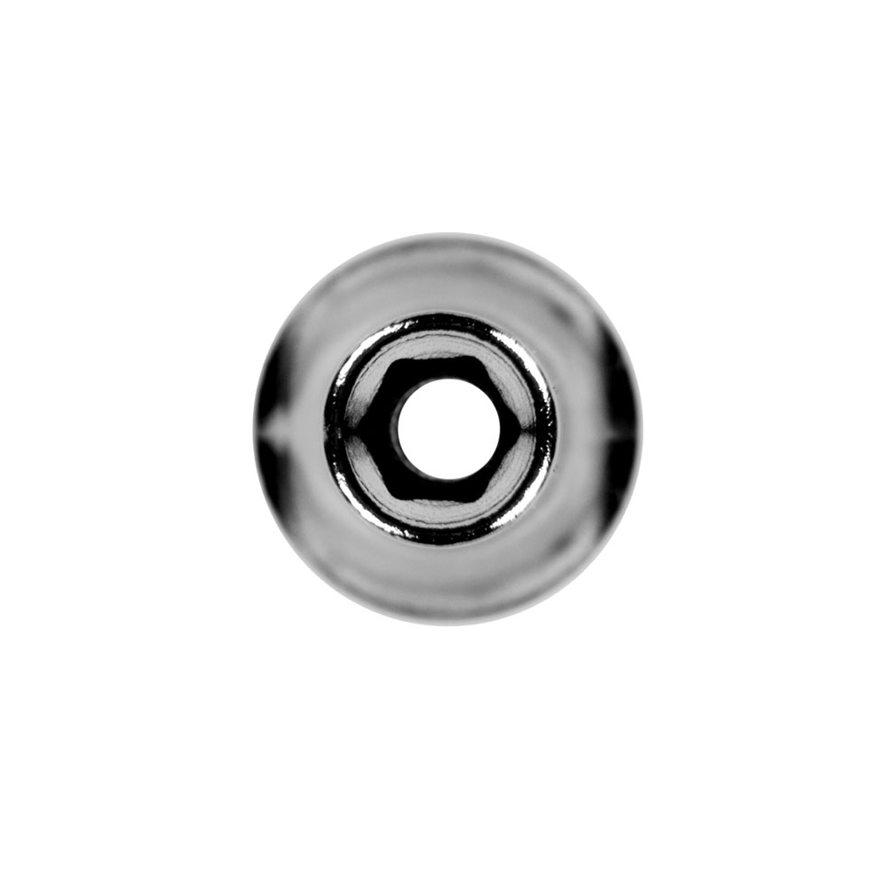 Головка торцевая глубокая шестигранная 1/4", 4 мм KING TONY 223504M
