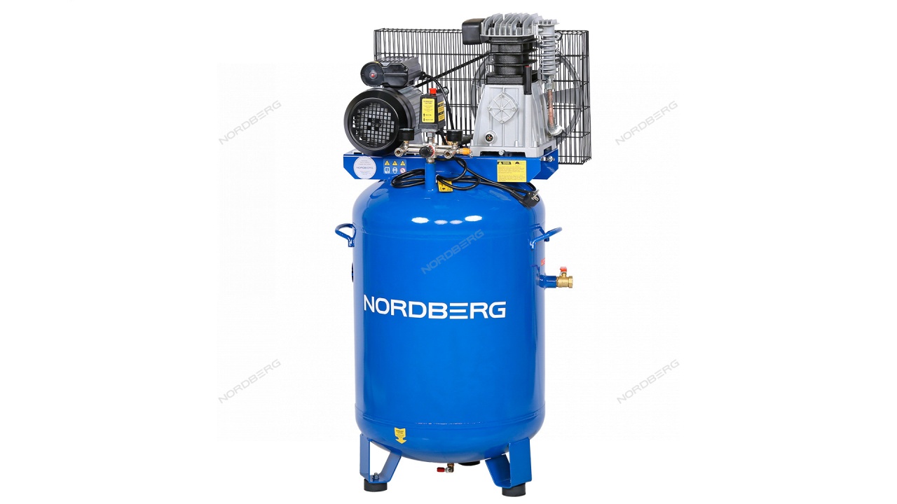 Компрессор поршневой, ременной, вертикальный NORDBERG NCEV150/480