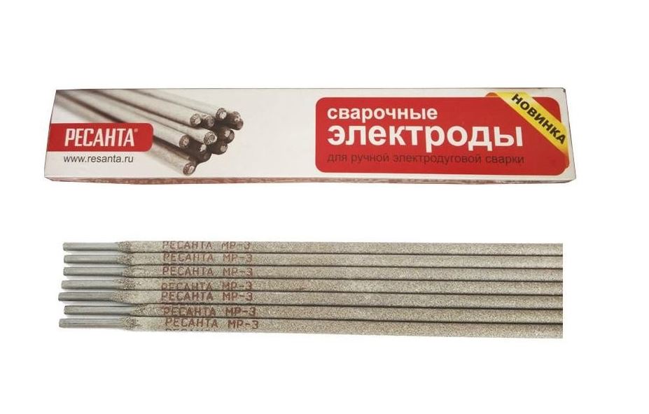 Электроды сварочные 3,0 мм МР-3, 1 кг РЕСАНТА 71/6/20