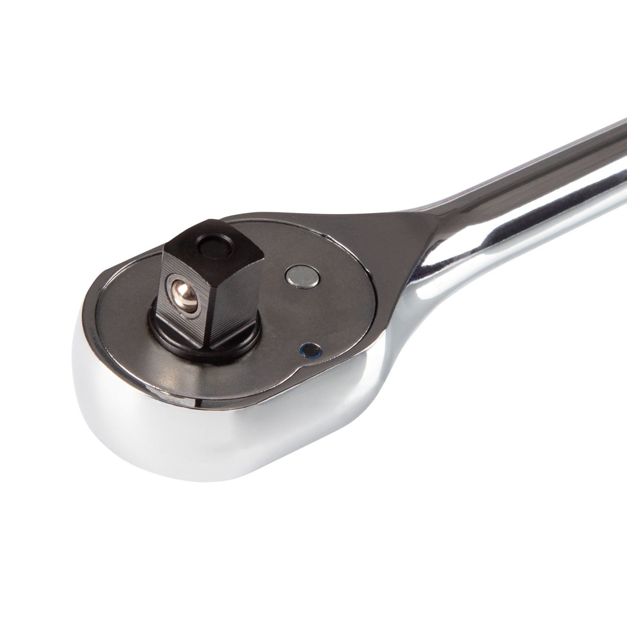 Трещотка 1/2", 375 мм, 32 зубца, флажковая с кнопкой KING TONY 4762-15G