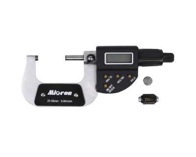 Микрометр гладкий МКЦ-50, 0,001 мм, электронный MICRON 122040