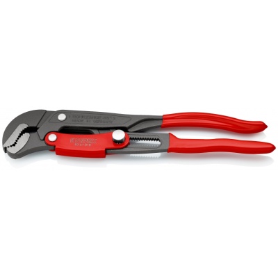 Ключ газовый с изогнутыми губками №1, быстрозажимной механизм KNIPEX KN-8361010