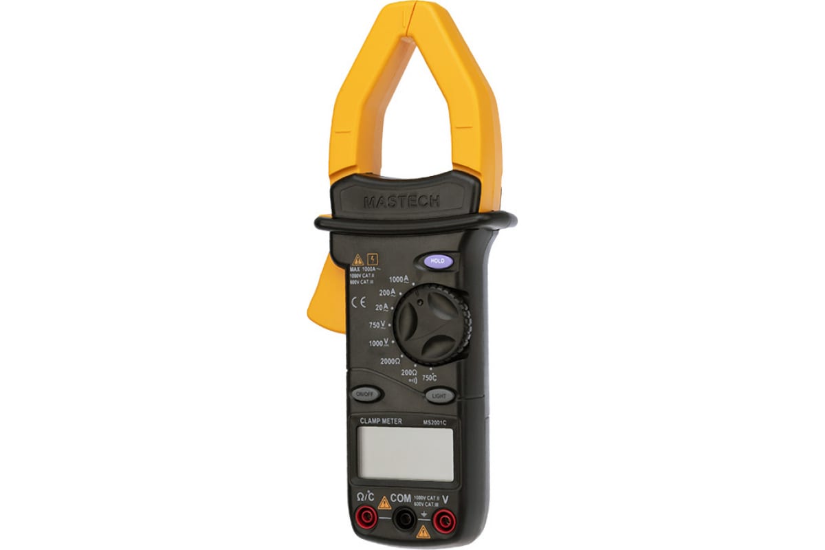 Клещи токоизмерительные AC/DC MASTECH MS 2001