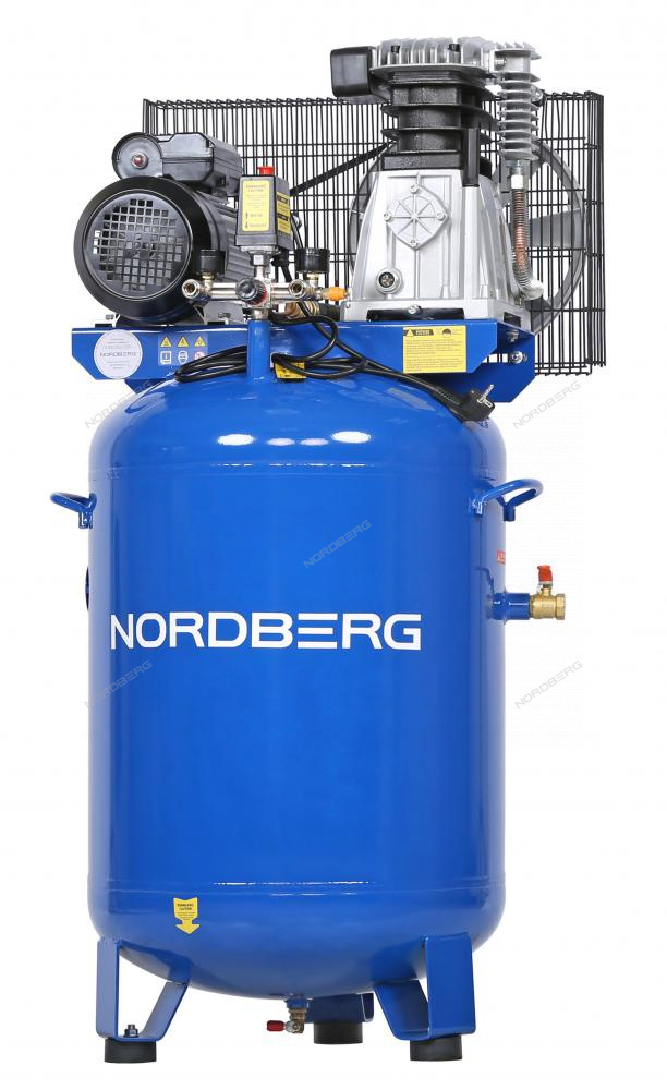 Компрессор поршневой, ременной, вертикальный NORDBERG NCEV150/480