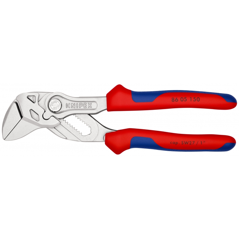Захват-ключ переставной 150 мм, 0-27 мм, быстрозажимной механизм KNIPEX KN-8605150