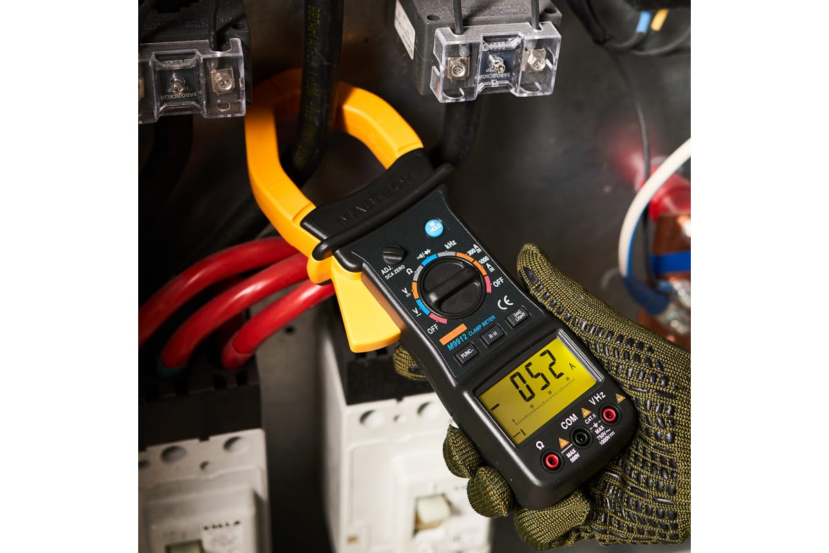 Клещи токоизмерительные AC/DC MASTECH M 9912