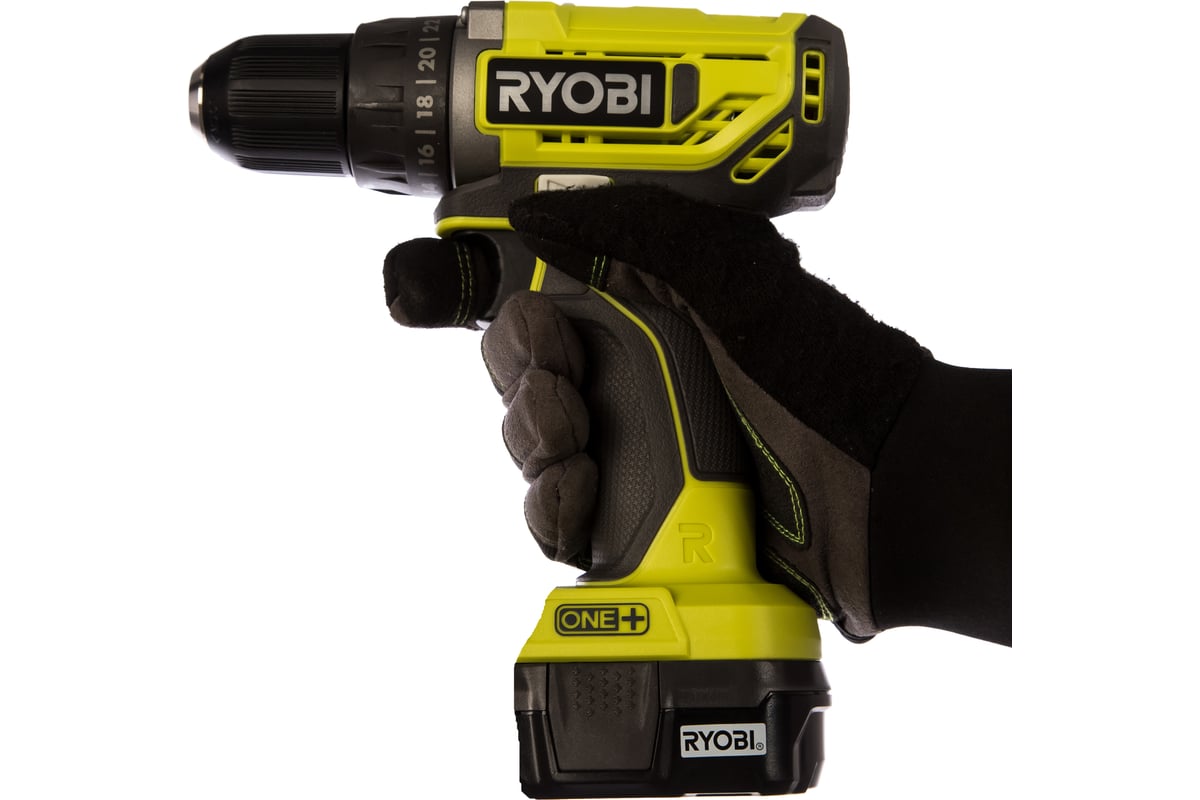 Аккумуляторная дрель-шуруповерт ONE+,18В RYOBI R18DD2-213S