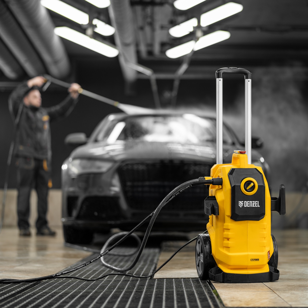 Мойка высокого давления K 70 Power, 2500 Вт DENZEL 58272