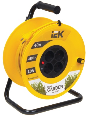 Удлинитель на катушке"Garden" 40 м, 10 А IEK WKP23-10-04-40