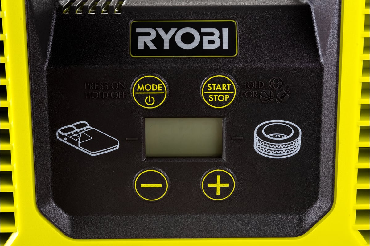 Компрессор автомобильный, аккумуляторный ONE+,18В RYOBI R18MI-0
