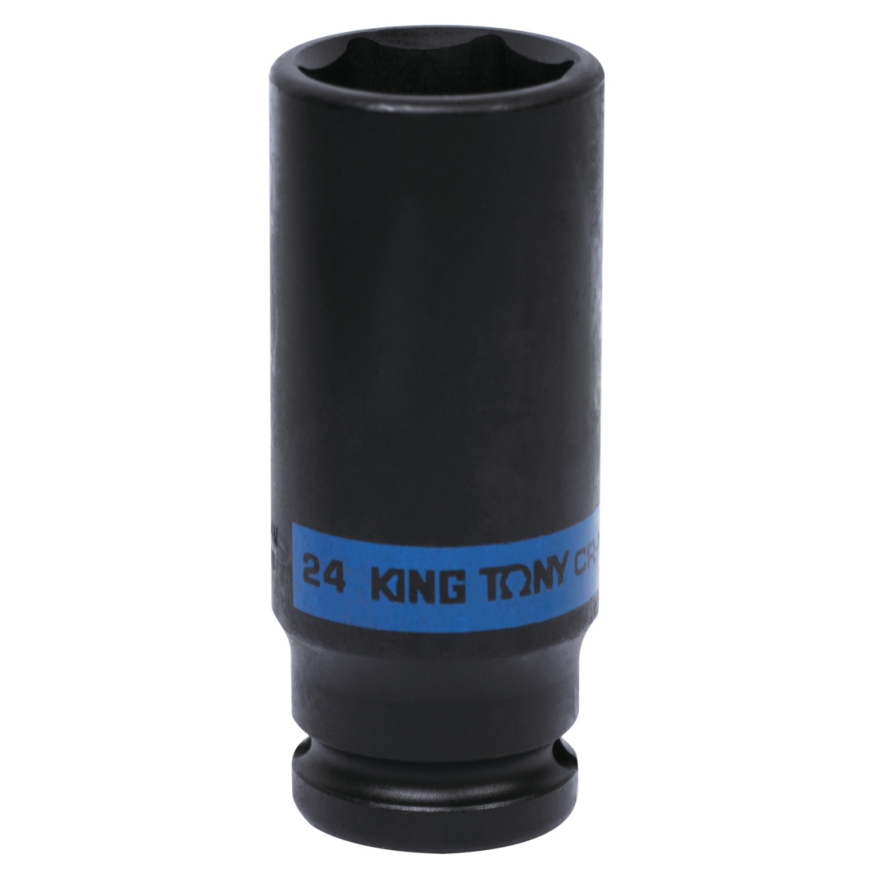 Головка торцевая ударная глубокая шестигранная 1/2", 24 мм KING TONY 443524M