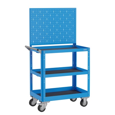 Тележка открытая, 3 полки Place-МT2.H800.М.Р Верстакофф ® 103153