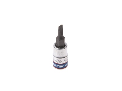 Насадка (бита) торцевая 1/4", Slotted, 4х0,8 мм, L = 37 мм  KING TONY 203204