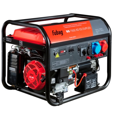 Бензогенератор BS 7500 XD ES Duplex, 7,0 кВт FUBAG 46712