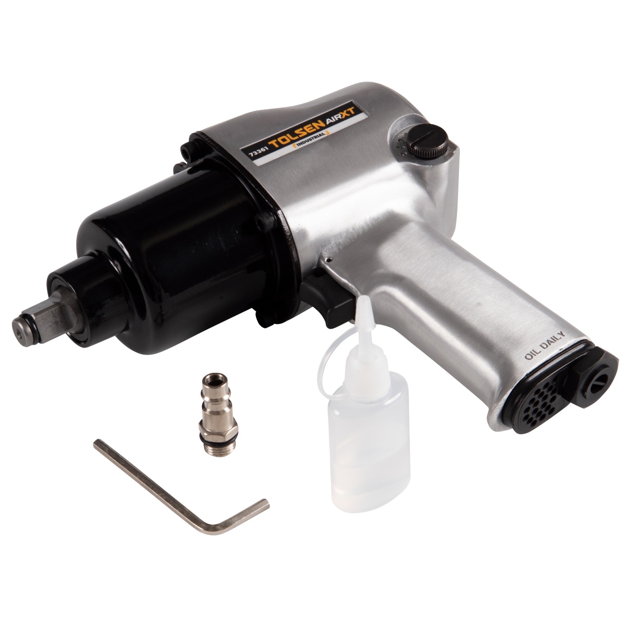 Гайковерт пневматический ударный 1/2", 850 Нм TOLSEN TT73361