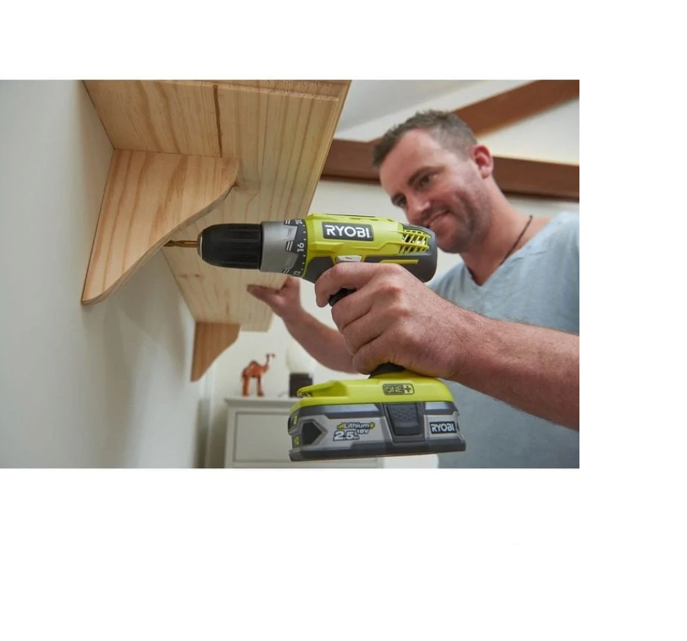 Аккумуляторная дрель-шуруповерт ONE+,18В RYOBI R18DDP-L13S