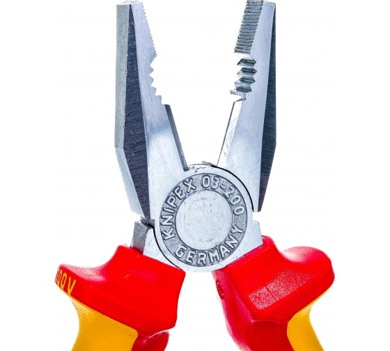 Пассатижи комбинированные 200 мм, диэлектрические KNIPEX KN-0306200