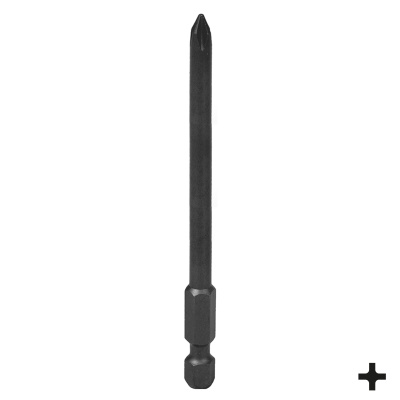 Вставка (бита) торцевая 1/4", Phillips, PH1, 90 мм, для шуруповерта KING TONY 719001P